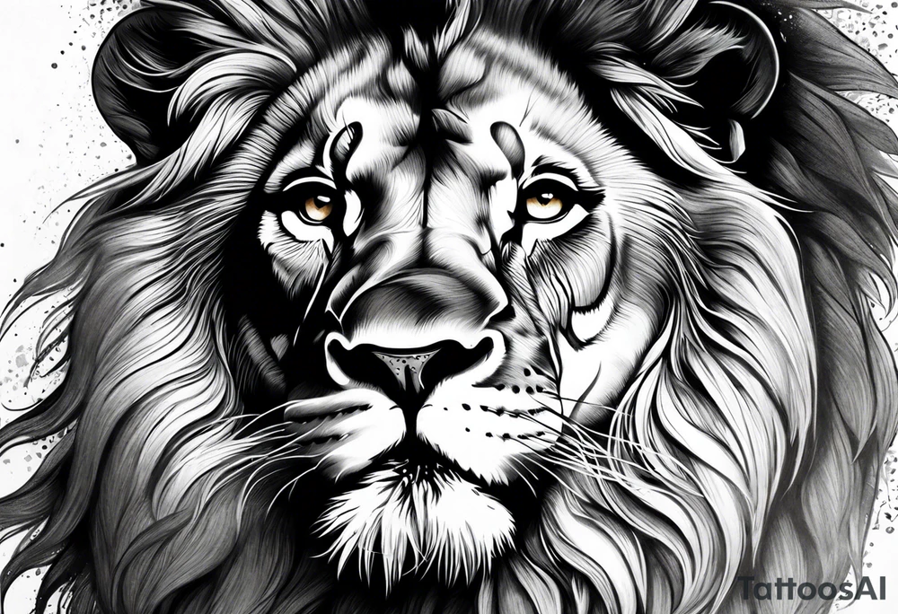 powerful majestic lion, close-up
Forearm tattoo tattoo idea