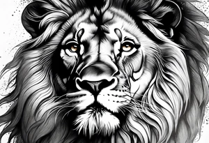 powerful majestic lion, close-up
Forearm tattoo tattoo idea