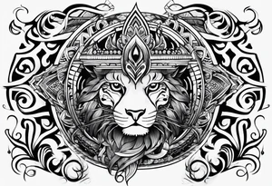 Forearm half sleeve tattoo idea