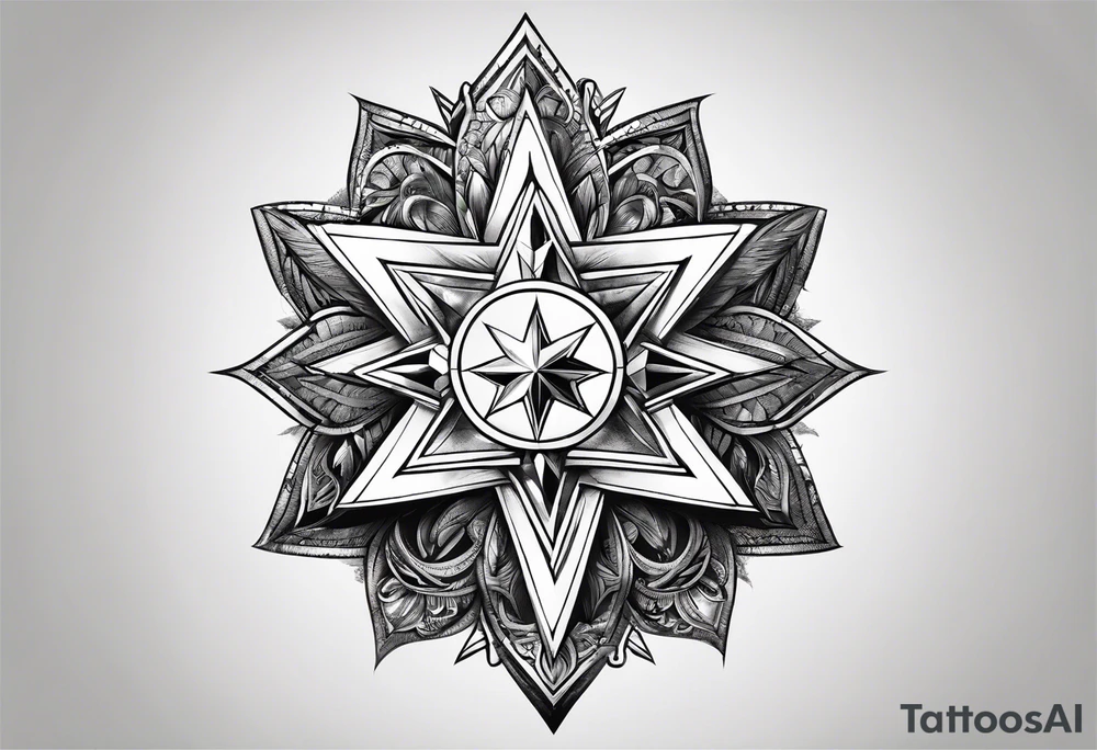 star tattoo idea