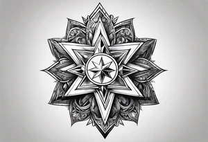 star tattoo idea