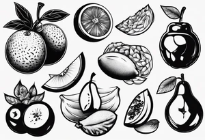 Fruits tattoo idea
