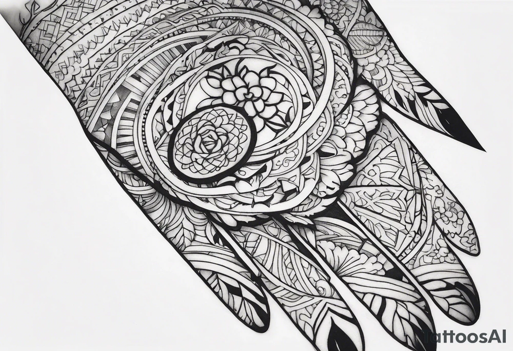 PRAYING HAND tattoo idea