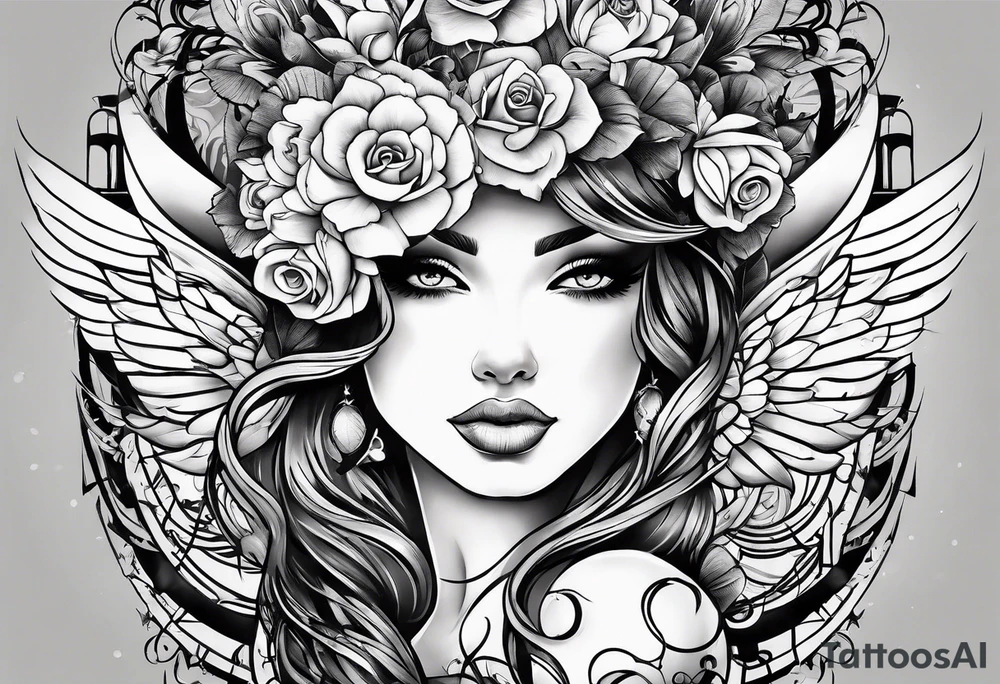 Music tattoo idea