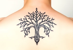 Kabbalah tree of life tattoo idea