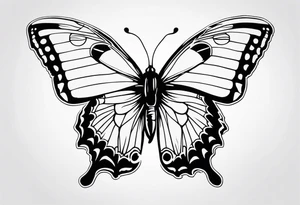 Hackberry emperor tattoo idea