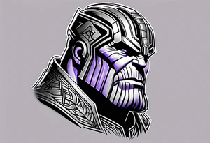 Thanos tattoo idea