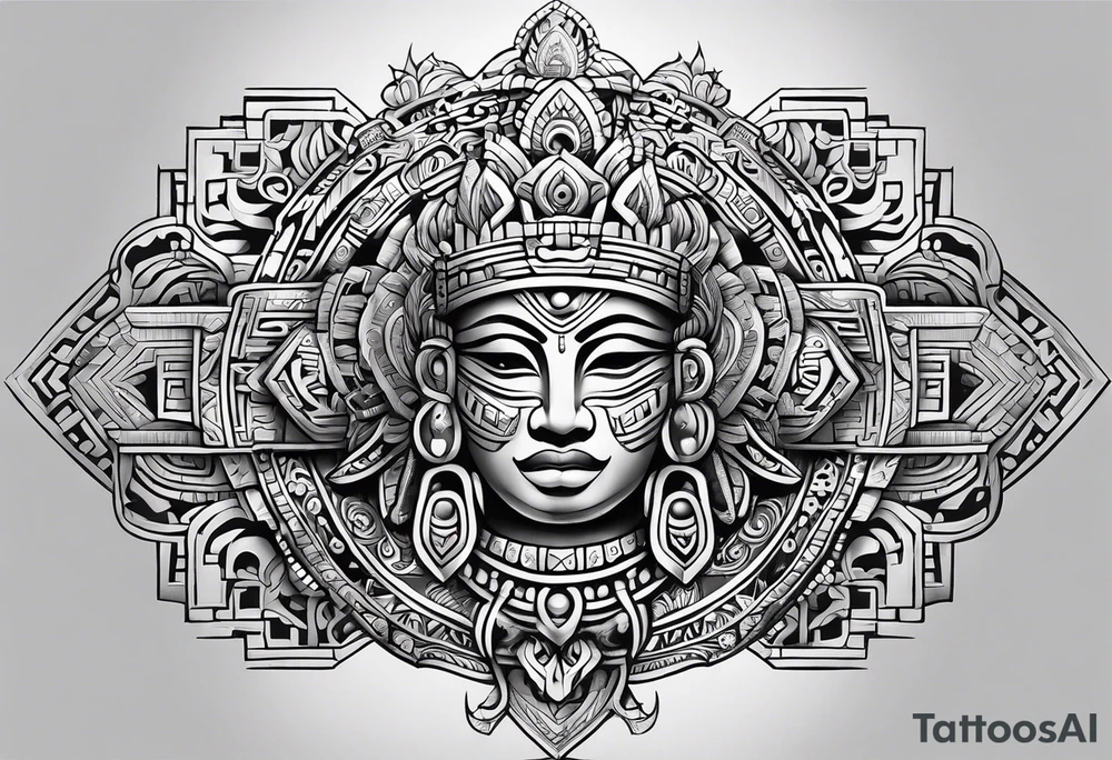 Mayan tattoo idea