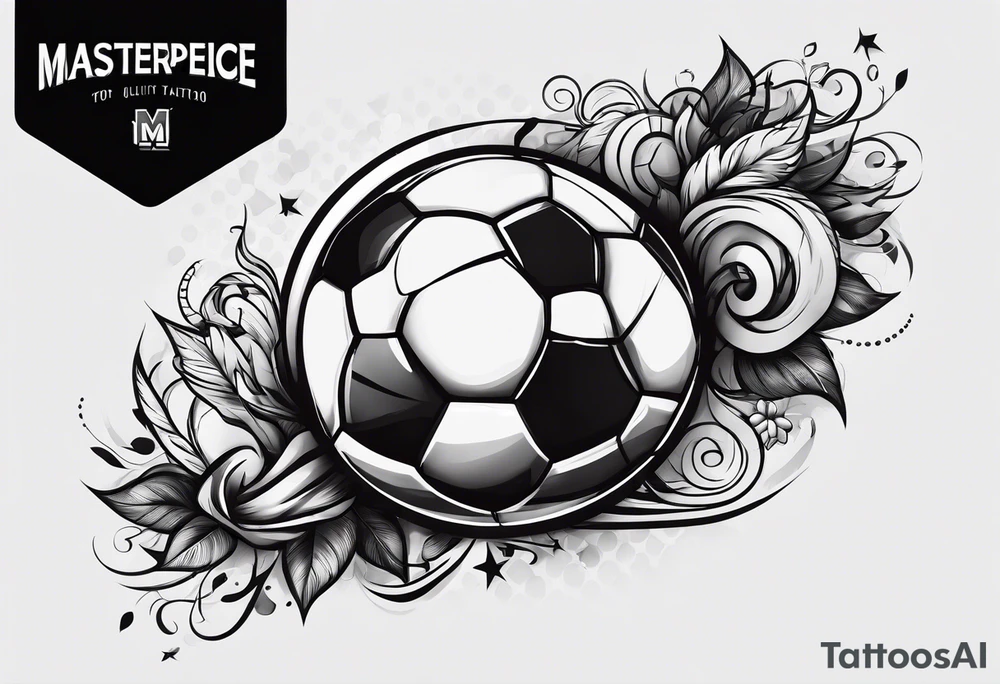 Football tattoo idea
