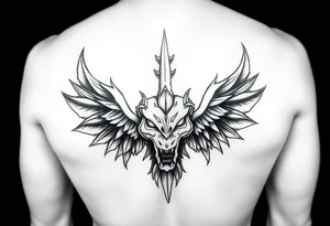 I need to make my back tattoo smallwr tattoo idea
