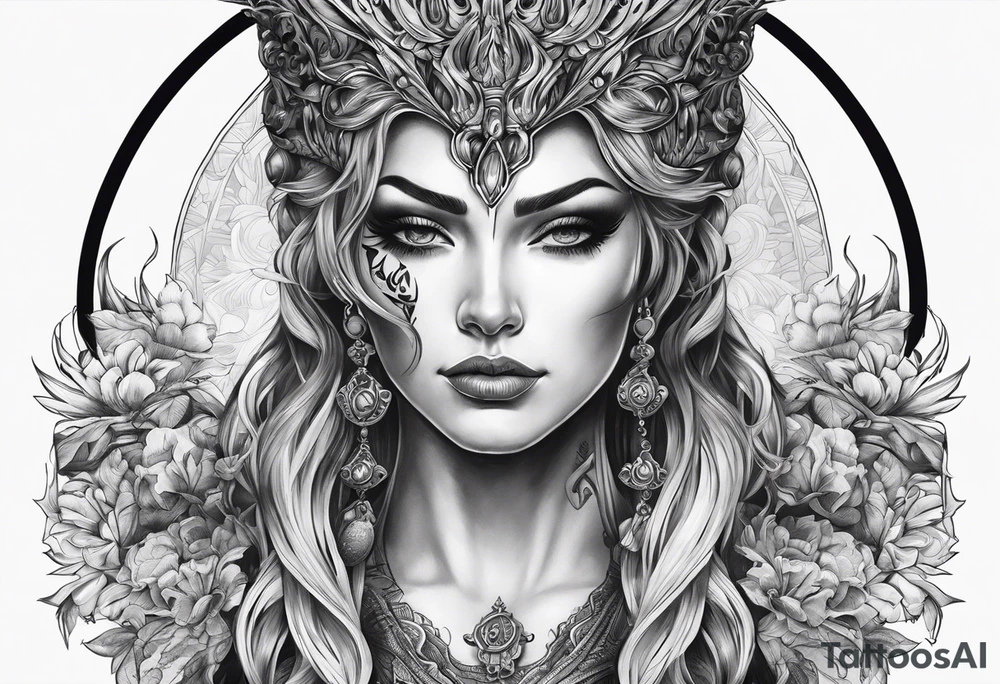 Fourche hades tattoo idea