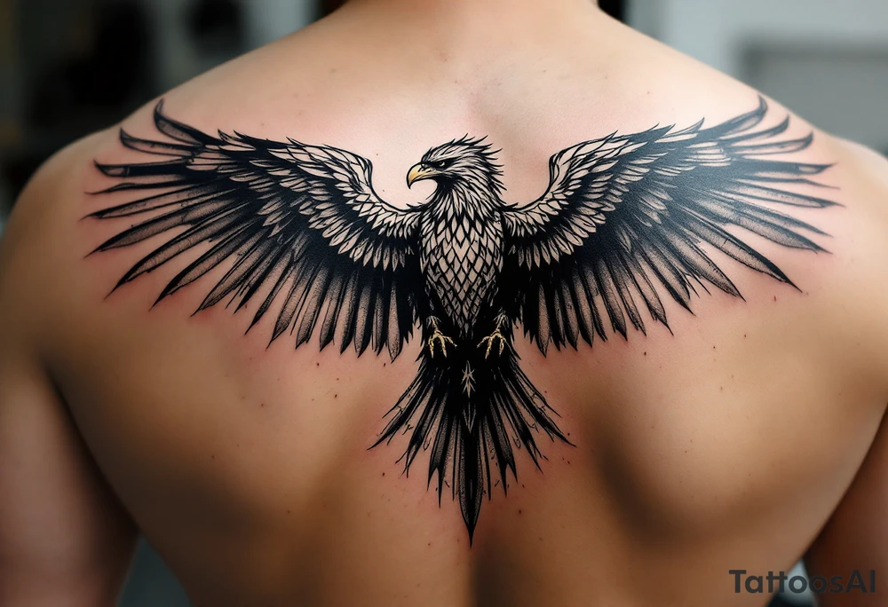 Silesian eagle tattoo idea