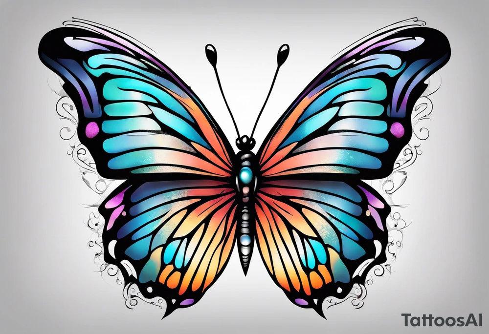 Butterfly tattoo idea