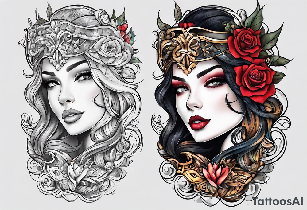 naked tattoo idea