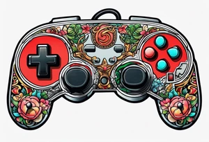 NES gamepad tattoo idea