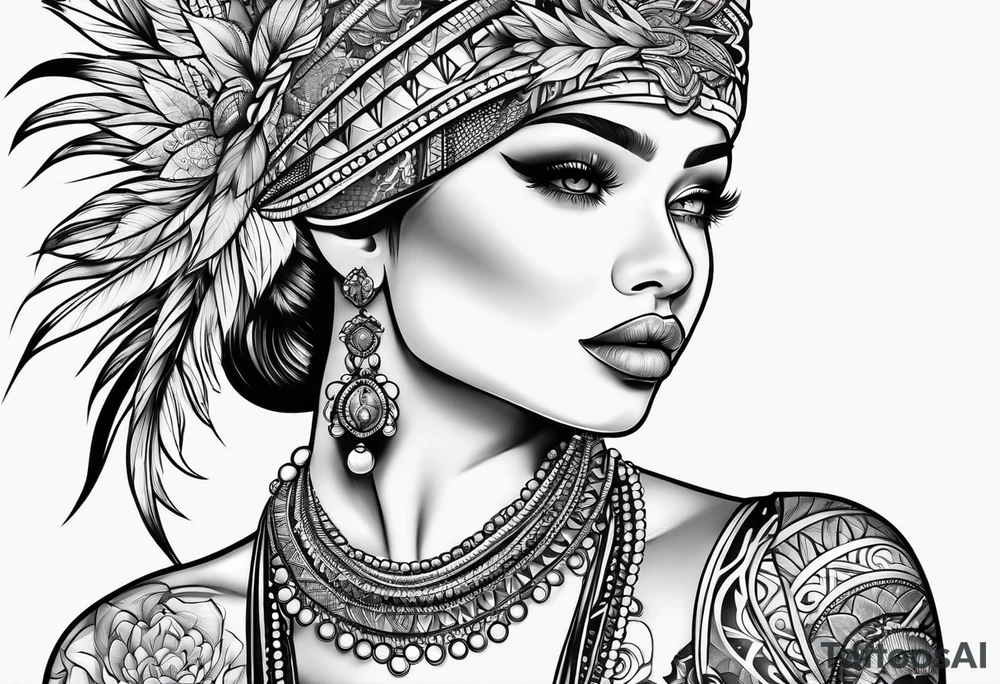 femal tattoo idea