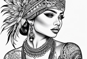 femal tattoo idea