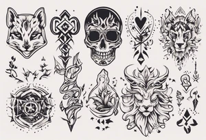 Matching tattoos for couples tattoo idea