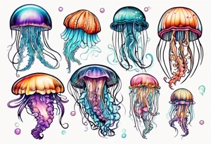 Jellyfish tattoo idea