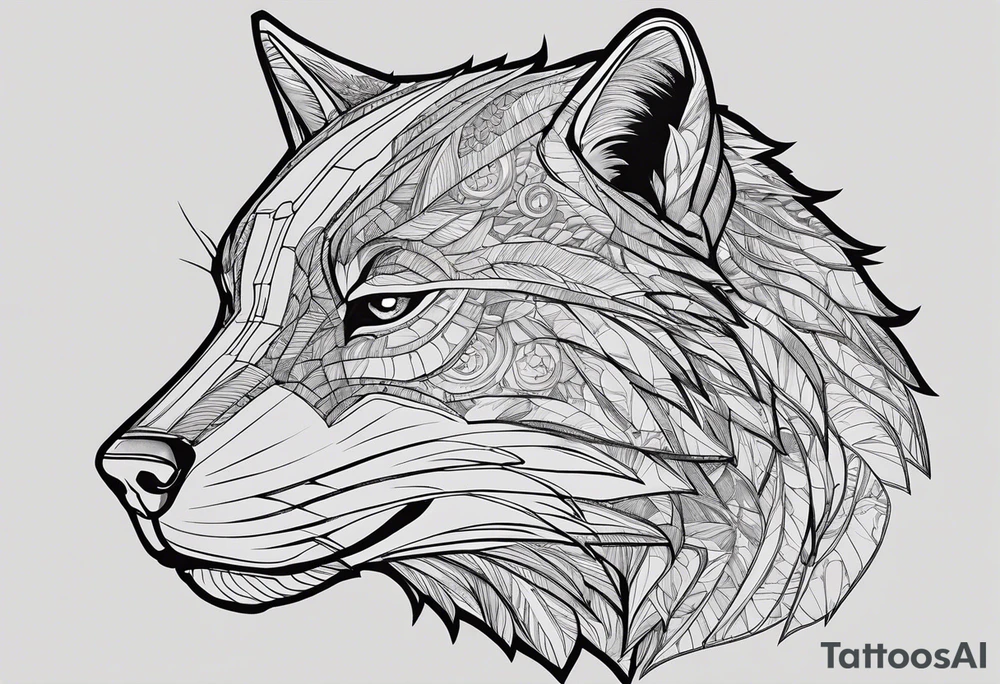 I want to change Avengers Team characters with animals. Hulk will be Badger, Thor will be Alpha Grey Wolf, Captain America will be Bull, Iron Man will be Canary, Black Widow will be Axolotl, Hawk Eye will be Sudan Plated Lizard and Nick Fury will be Cat. tattoo idea
