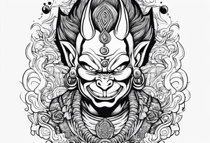 kid buu tattoo idea
