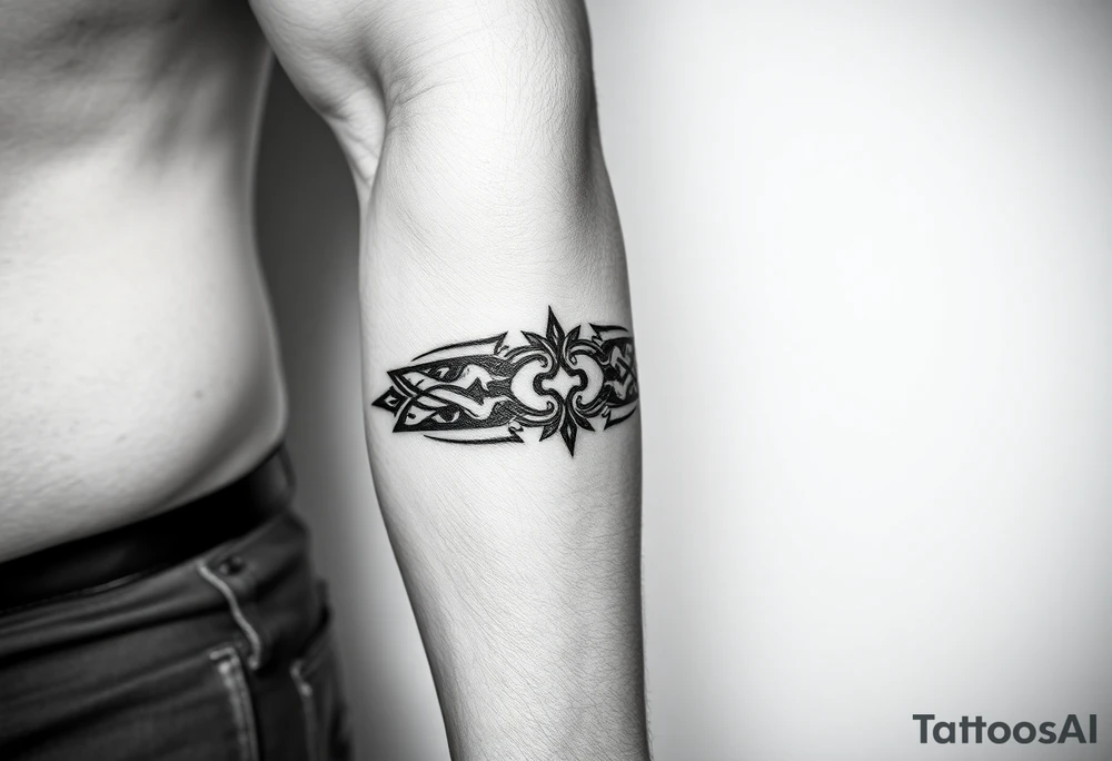 Tribal band tattoo idea