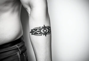 Tribal band tattoo idea