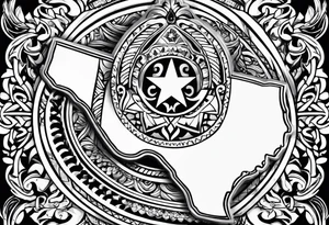 texas pride tattoo idea