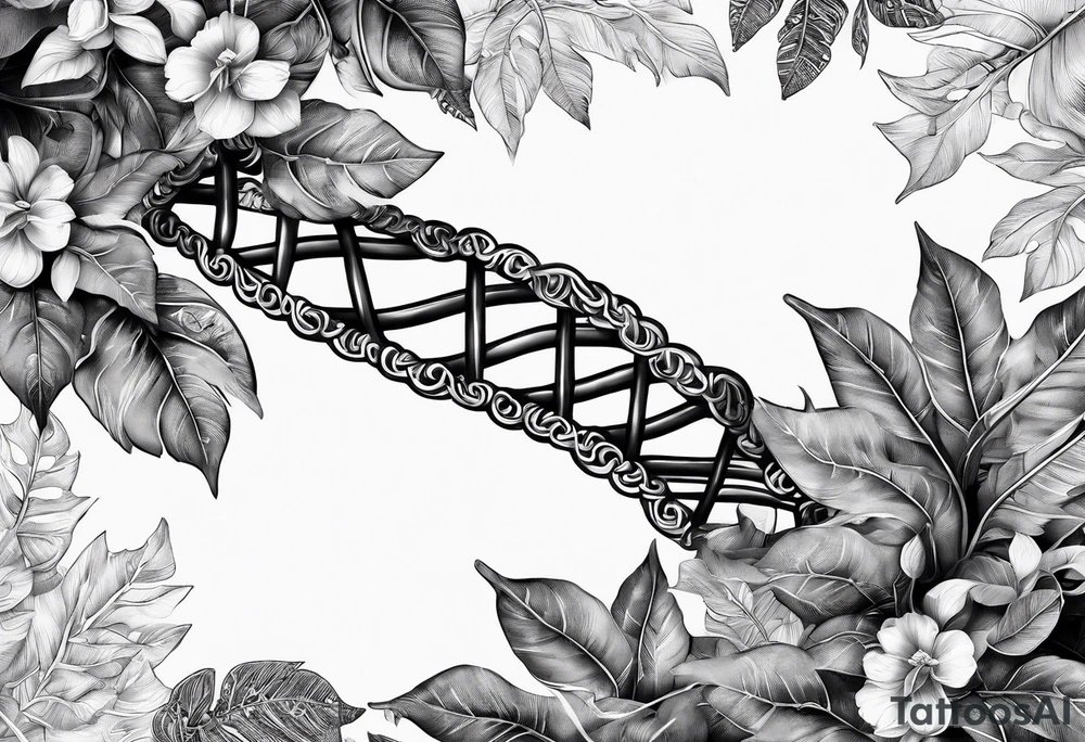 DNA helix made from root.
add leaf
hands tattoo idea DNA helix made from root.
add leaf
hands tattoo idea