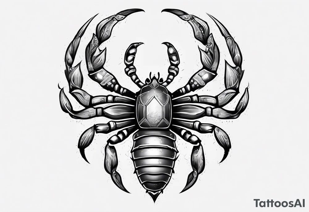 scorpio tattoo idea
