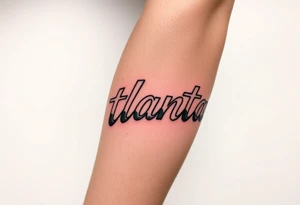 Atlanta theme tattoo idea