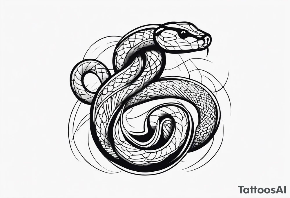Snake tattoo idea