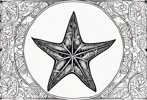 star fish tattoo idea