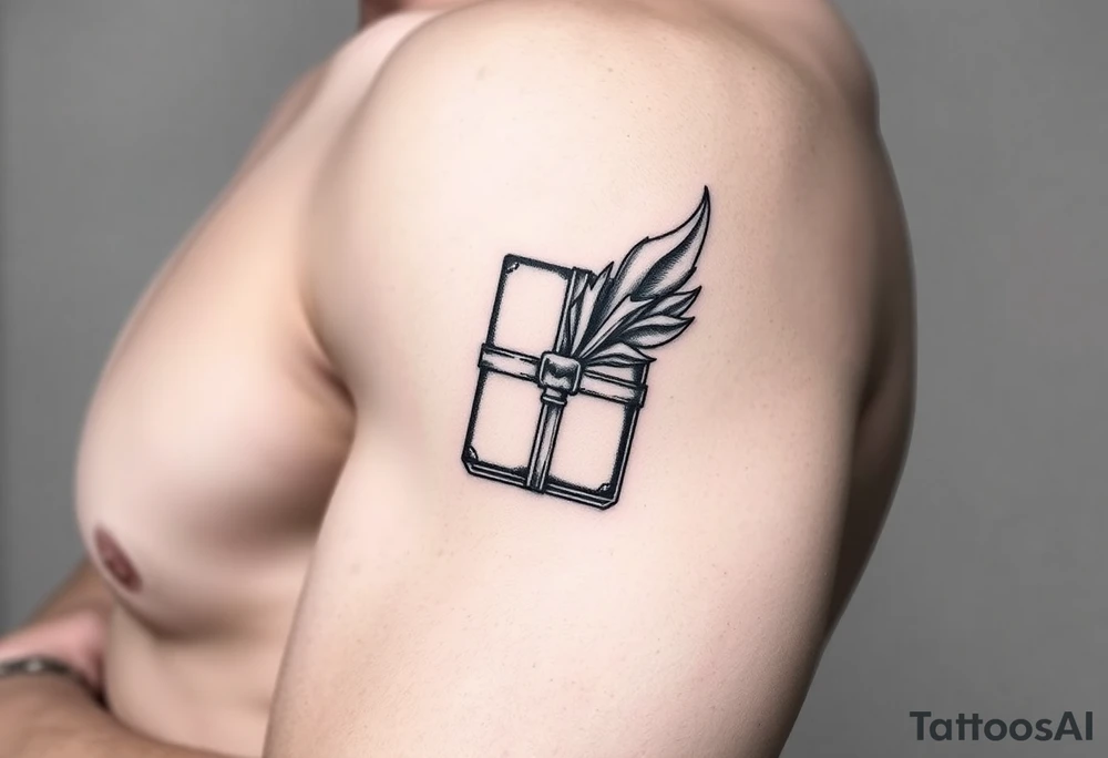 Leather Journal tattoo idea