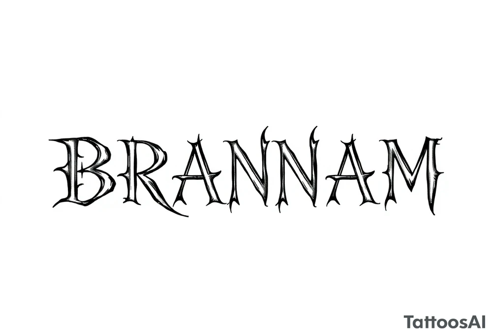 BRANAM tattoo idea