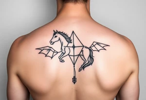 Lost Horse kite rip mum tattoo idea