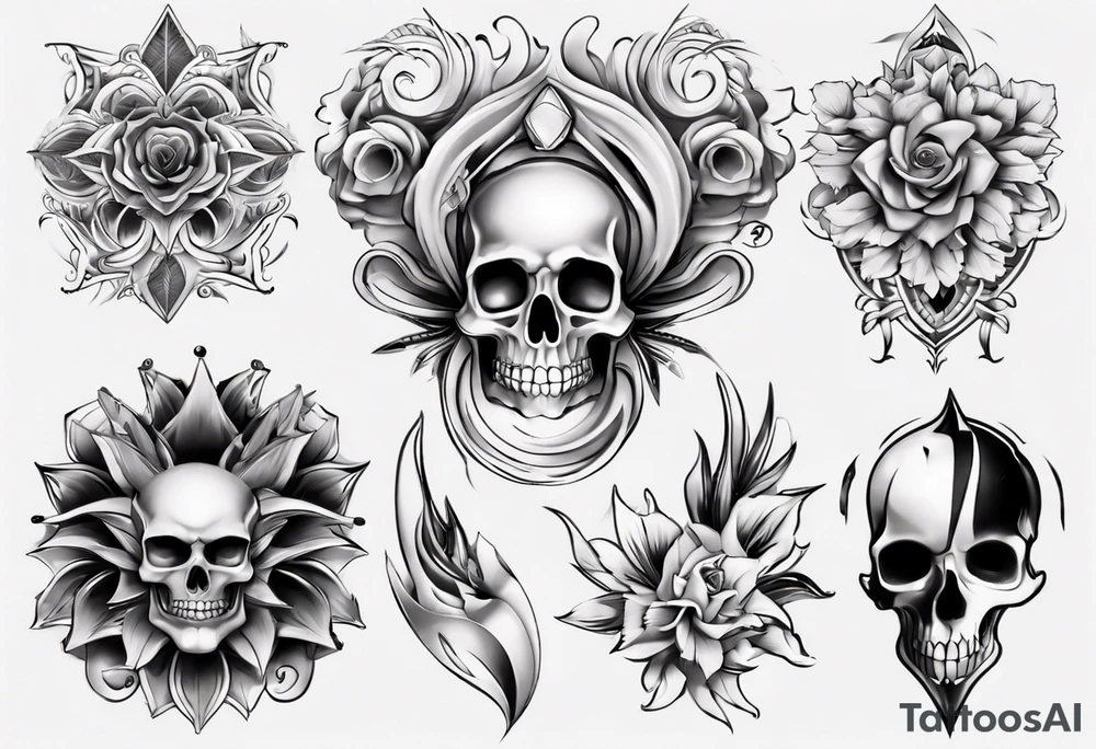 luxury tattoo idea