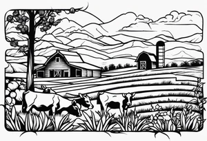 farms tattoo idea