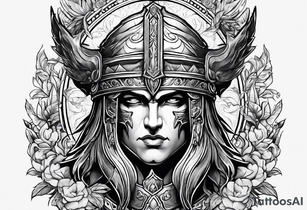 ares god tattoo idea