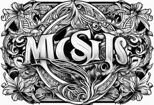 birth year tattoo idea