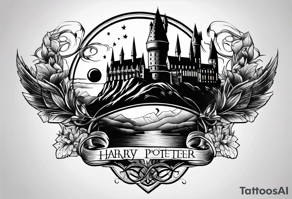 harry potter tattoo idea