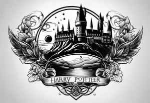 harry potter tattoo idea