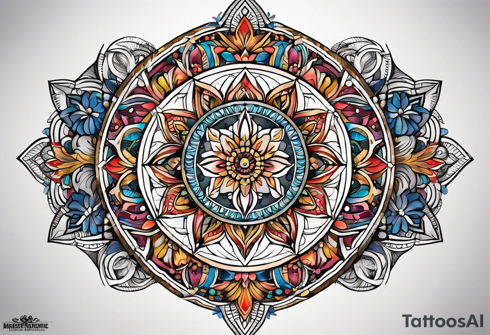 Mandala tattoo idea