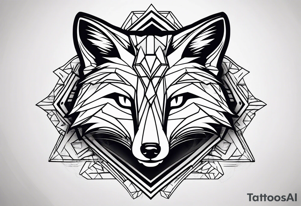 Fox racing logo tattoo idea