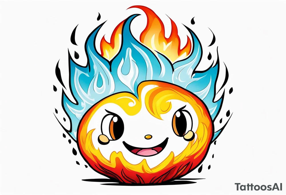 calcifer tattoo idea