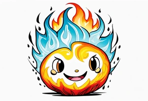 calcifer tattoo idea