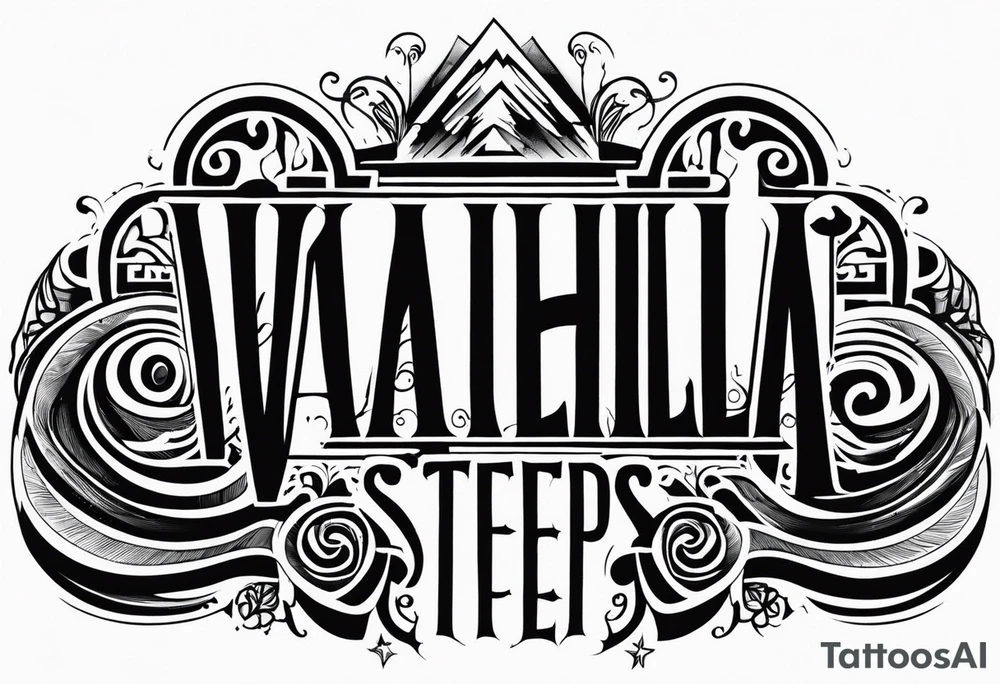 Valhalla 
 steps tattoo idea