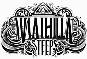 Valhalla 
 steps tattoo idea