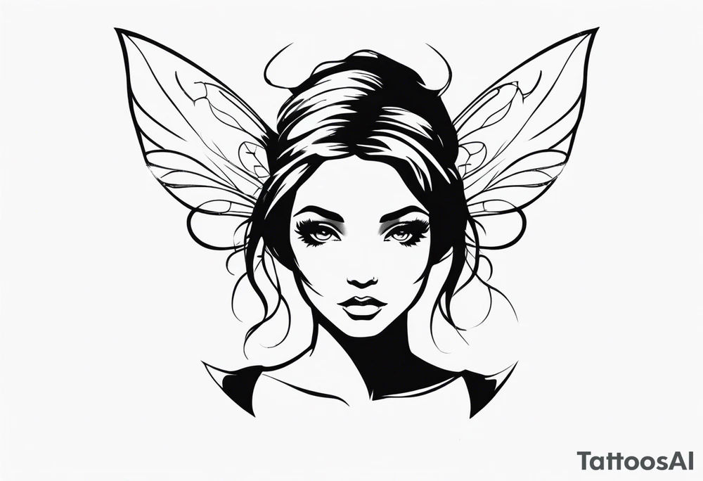 Small Fairy tattoo idea