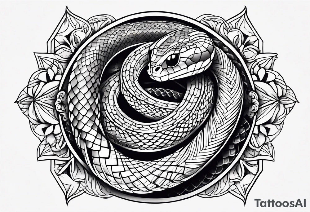 Snake tattoo idea